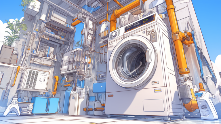 洗濯機工事計画